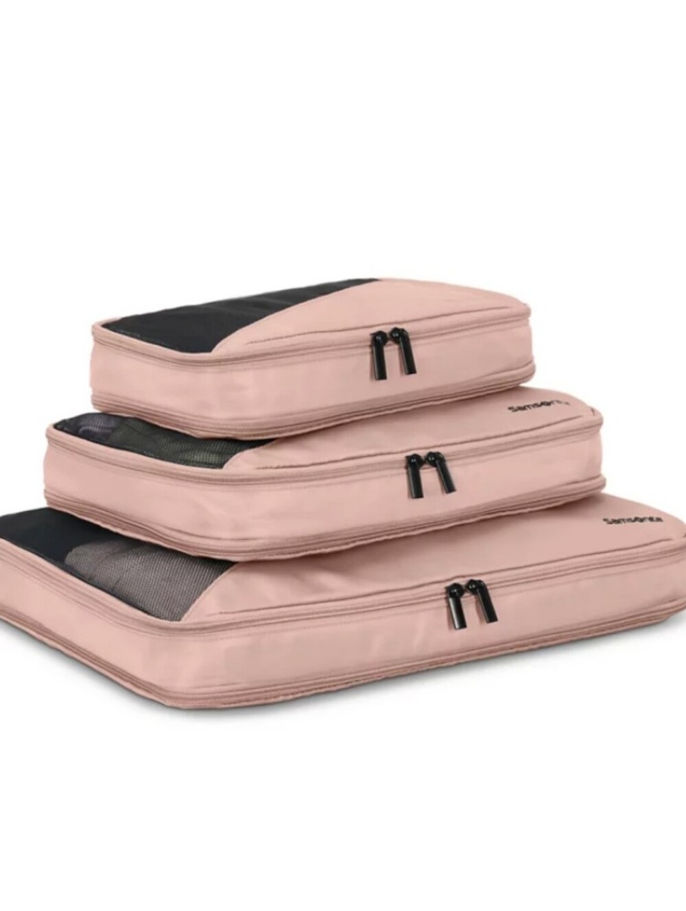Samsonite 3-Piece Packing Cubes- Dusty Rose